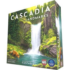 Cascadia Landmarks Board Game | Animal & Nature Themed Tile Placement Game